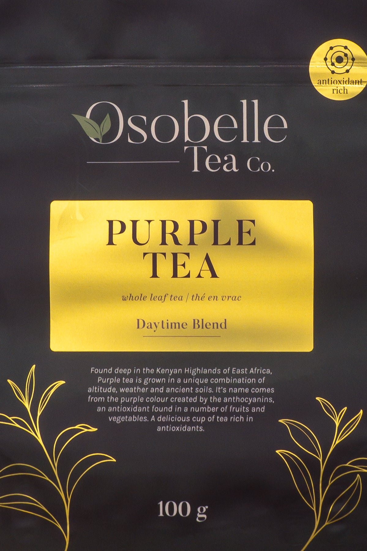 Purple Tea | Whole Leaf Loose | 100g