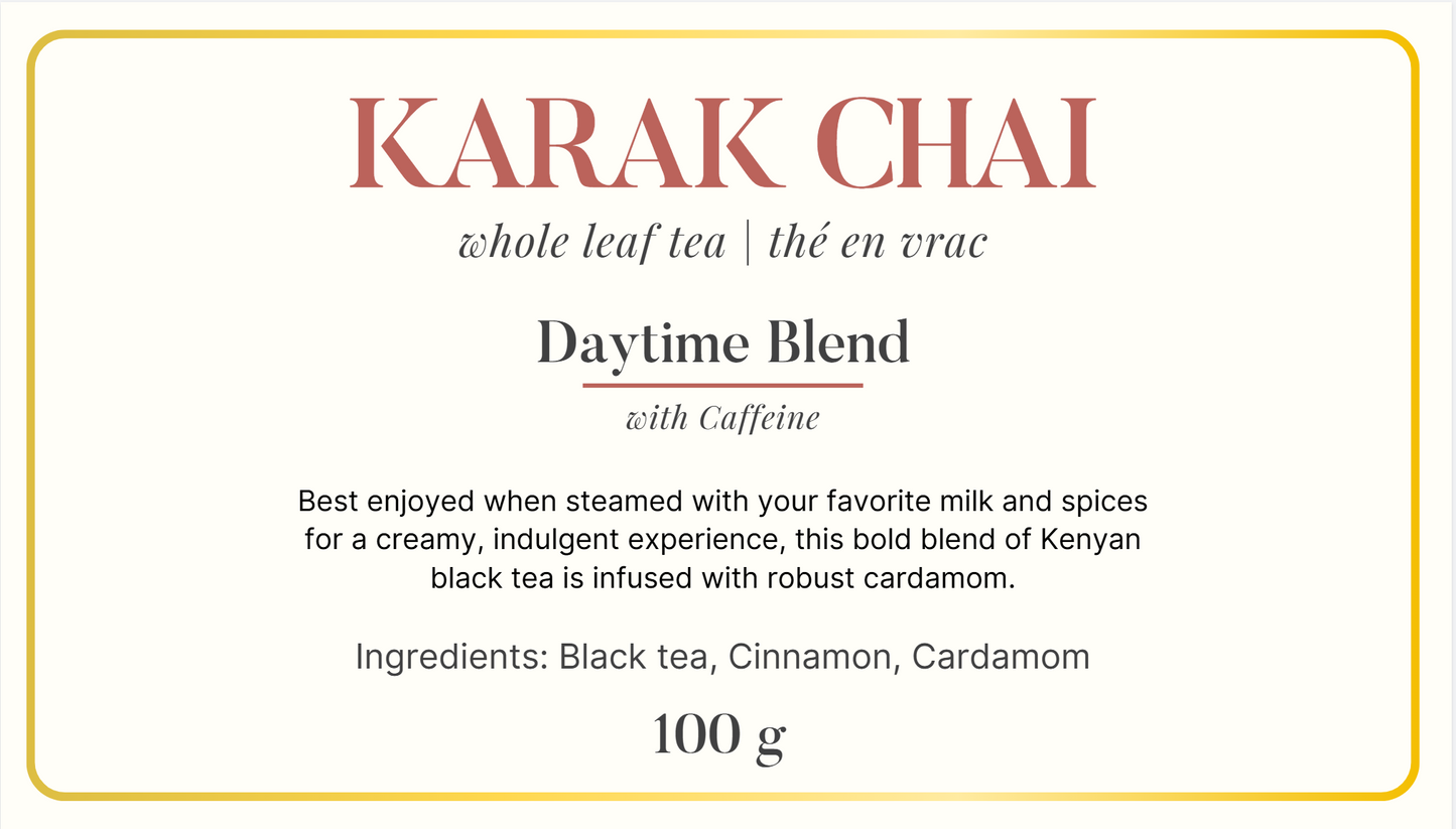 Karak Chai | Whole Leaf Loose | 100g