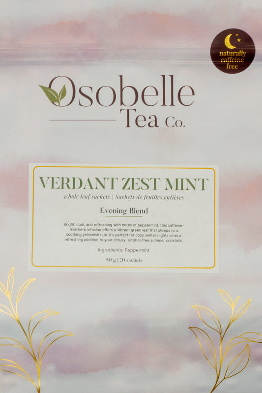 Verdant Zest Mint Tea | 20 Sachets