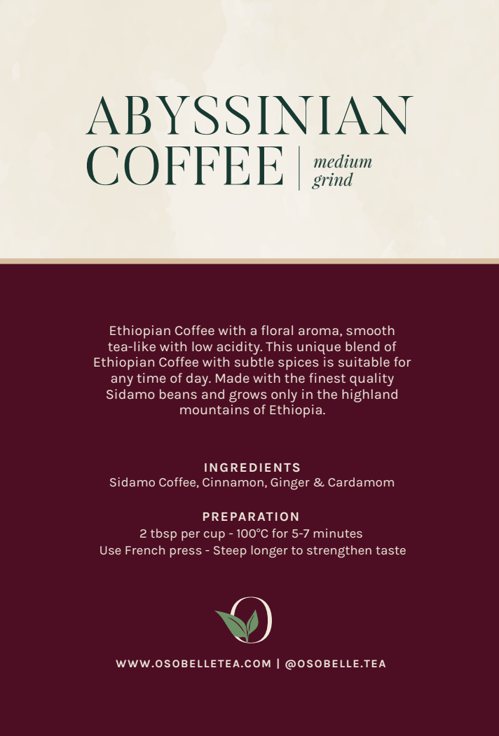 Abyssinian Coffee | Medium Grind