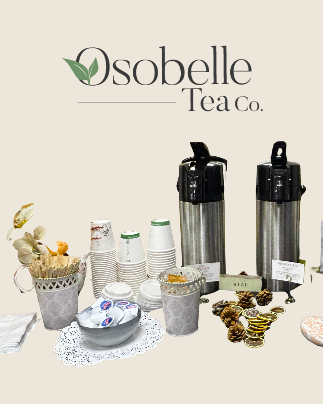 Brewed Tea Beverages for Events