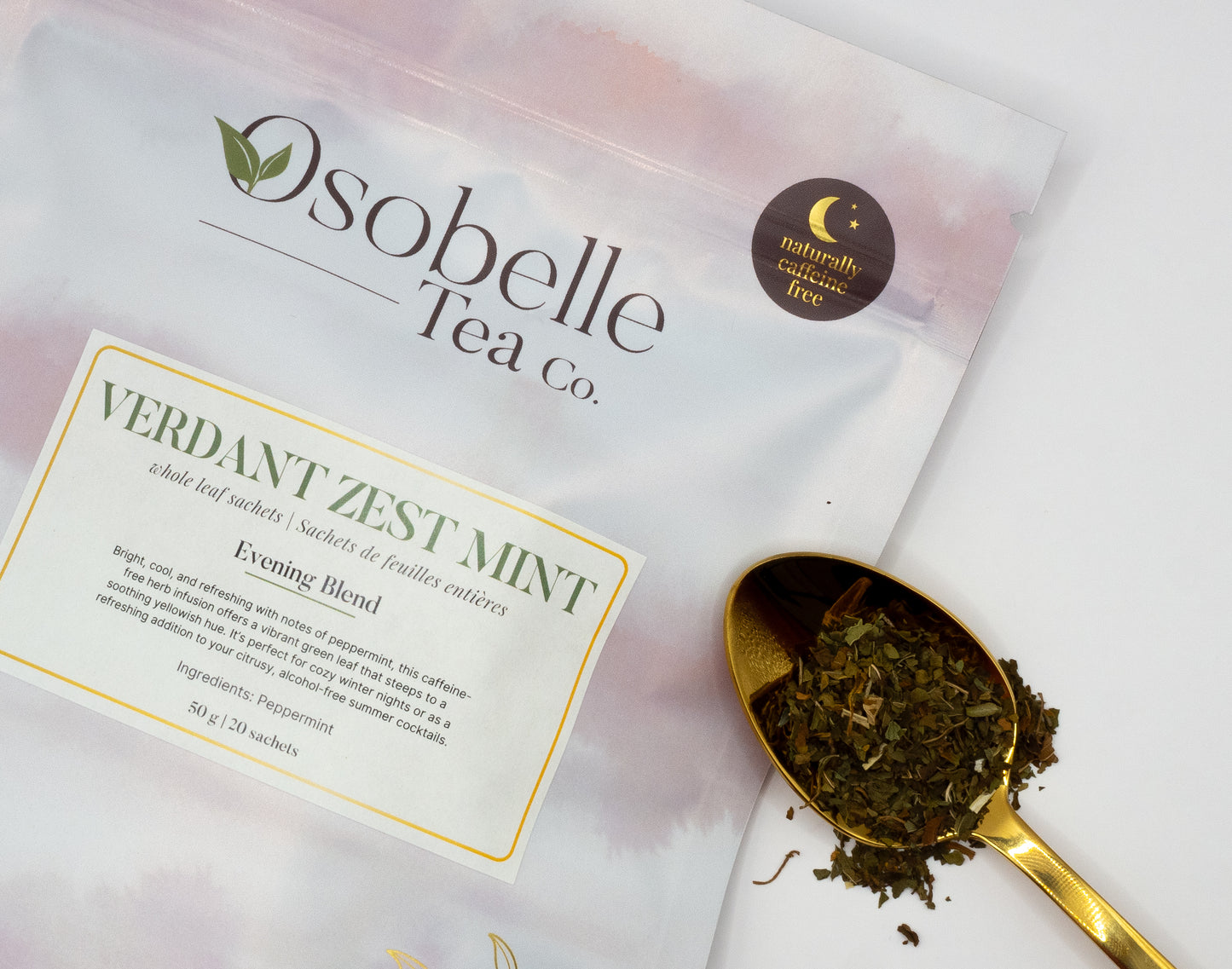 Verdant Zest Mint Tea | 20 Sachets